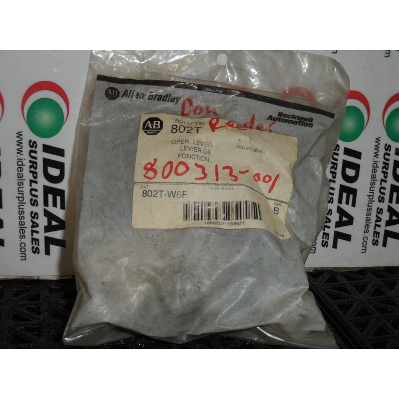 Allen Bradley 802TW6F Operating Lever