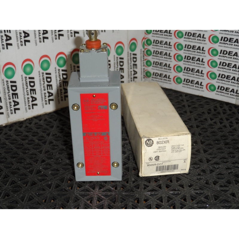 ALLEN BRADLEY 802XRDC7 SWITCH|Factory Sealed Packaging|New In Box|New No Box|Used|Reconditioned