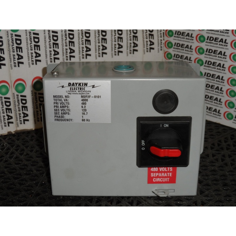 DAYKIN ELECTRIC M2F2F0101 TRANSFORMER
