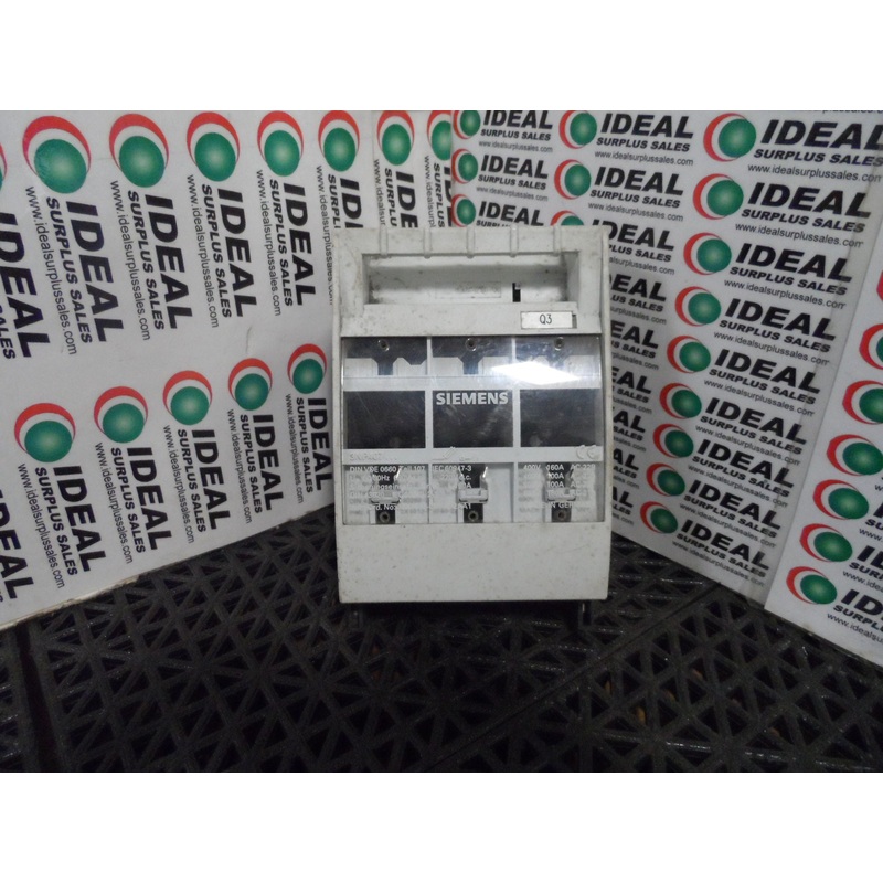 SIEMENS 3NP4070-0CA01 FUSE BLOCK