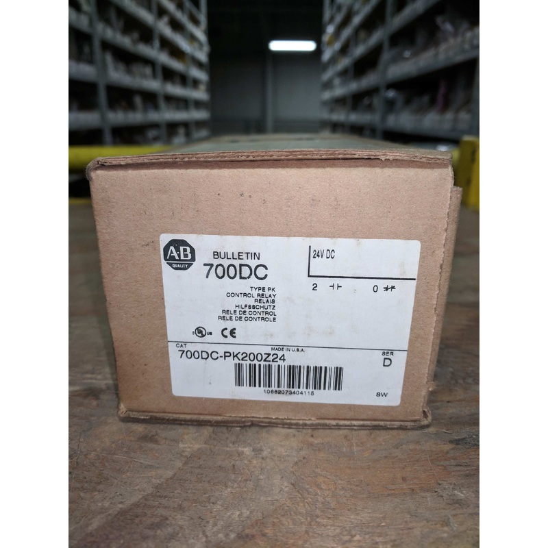 Allen Bradley  700DC-PK200Z24 Series D Control Relay