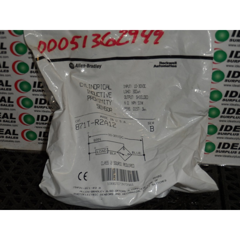 Allen Bradley 871T-R2A12 Inductive Proximity Switch