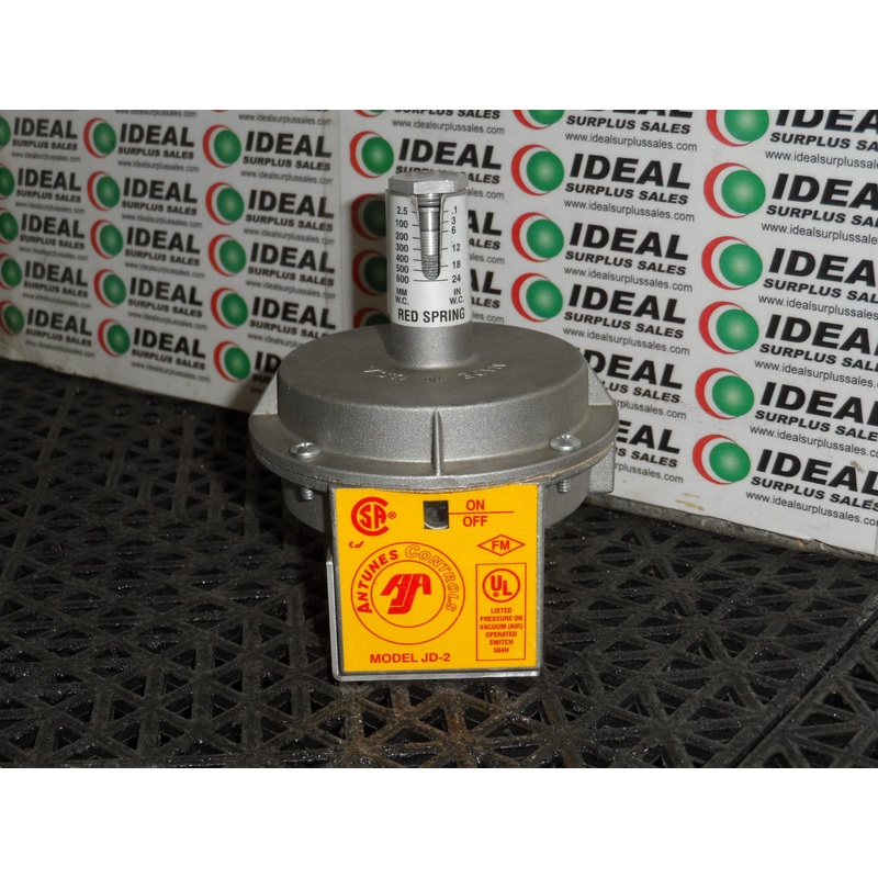 ANTUNES CONTROLS JD2 SWITCH|Factory Sealed Packaging|New In Box|New No Box|Used|Reconditioned