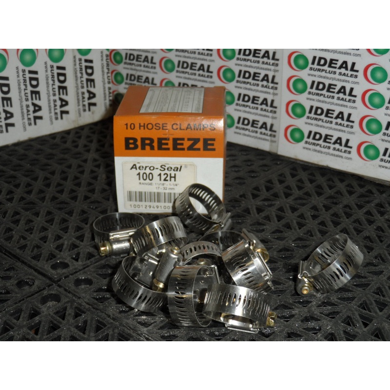 BREEZE CLAMPS 10012H|Factory Sealed Packaging|New In Box|New No Box|Used|Reconditioned