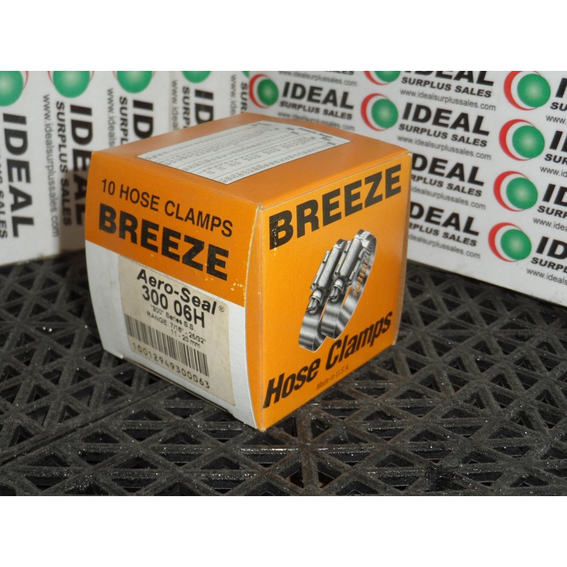 BREEZE CLAMPS 30006H|Factory Sealed Packaging|New In Box|New No Box|Used|Reconditioned