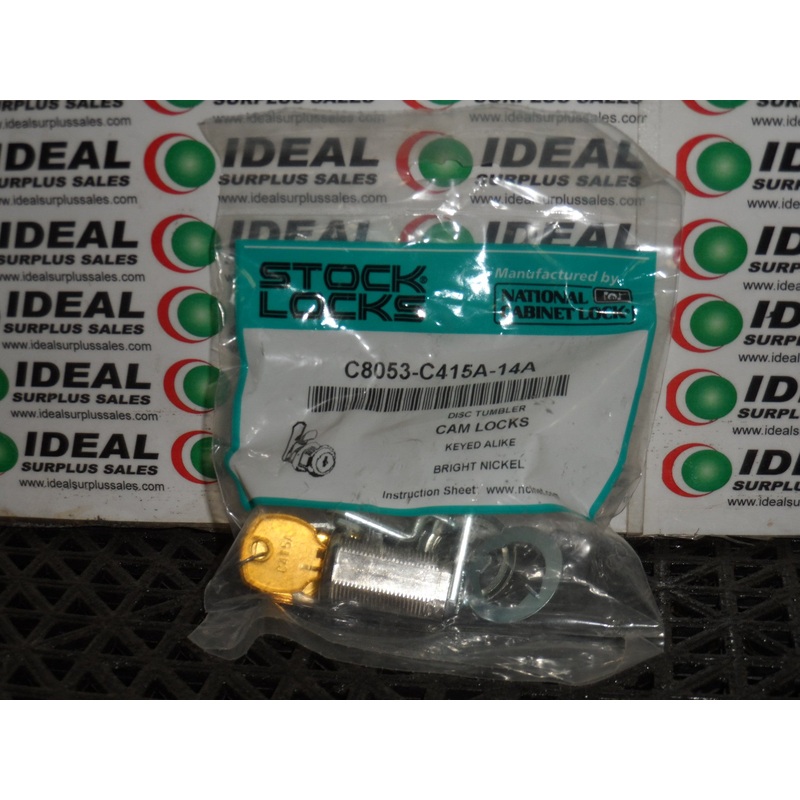 CAM LOCKS,STOCK LOCKS  – C8053-C415A-14A, CAM LOCKS