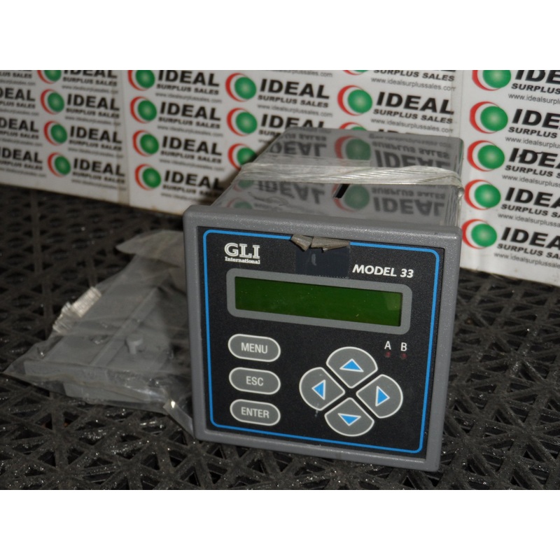 CONTROLLER, GLI INTERNATIONAL – E33A1NN, MODEL 33ANALYZER