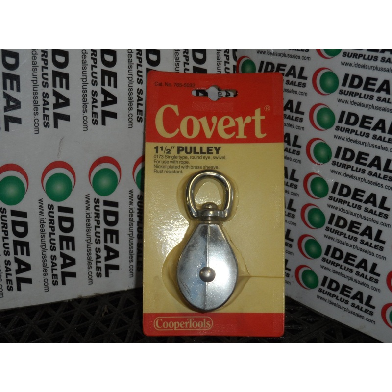 COVERT 7655032 PULLEY|Factory Sealed Packaging|New In Box|New No Box|Used|Reconditioned