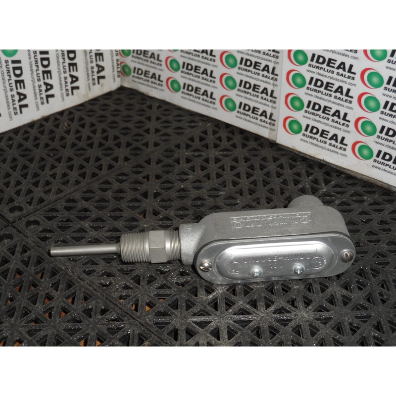 CROUSE HINDS 190 CONDUIT|Factory Sealed Packaging|New In Box|New No Box|Used|Reconditioned