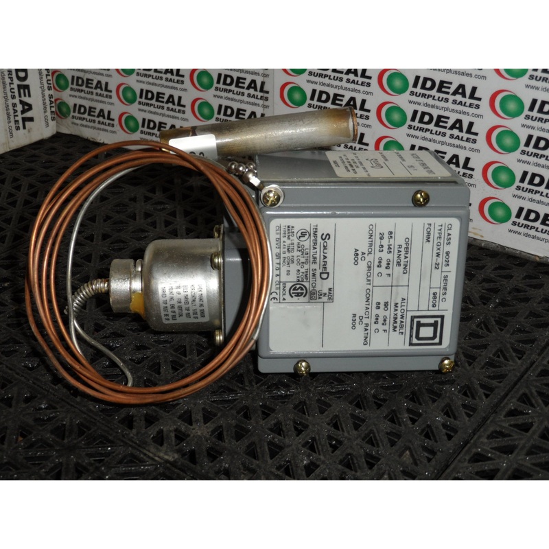 SQUARE D 9025GXW22 SWITCH|Factory Sealed Packaging|New In Box|New No Box|Used|Reconditioned