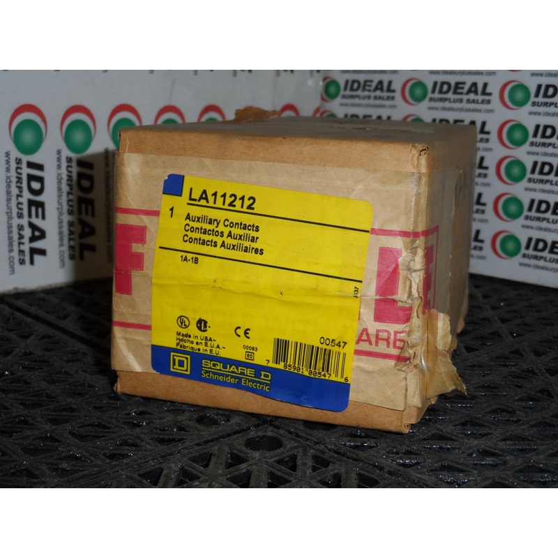 SQUARE D LA11212 CONTACT|Factory Sealed Packaging|New In Box|New No Box|Used|Reconditioned