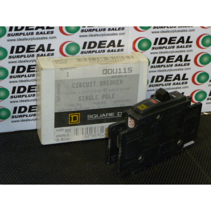 SQUARE D QOU115  CIRCUIT BREAKER