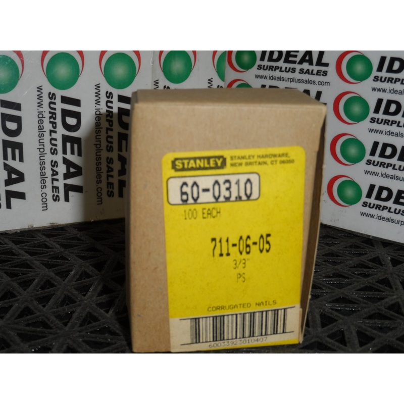 Stanley 7110605 3/8 PS Nails 100/Box