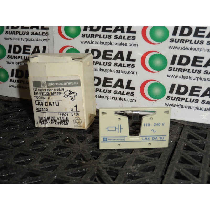 Telemecanique LA4DA1U Coil Suppressor Module 023302 110-240VAC