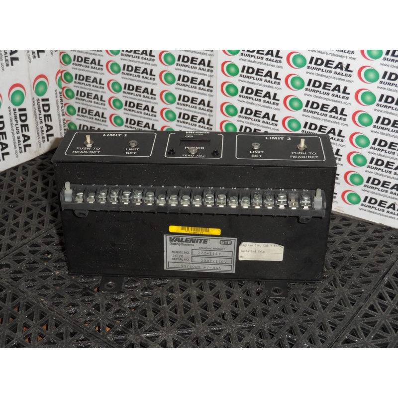 Valenite Gaging Systems 722-1147 Controller NICE!