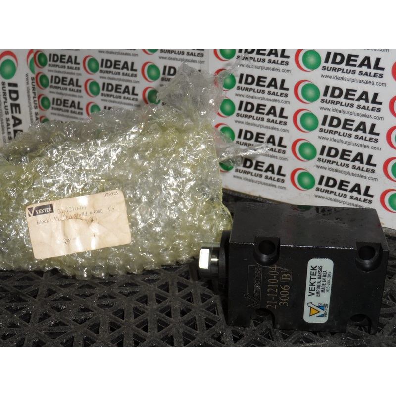 VEKTEK 21121004 BLOCK|Factory Sealed Packaging|New In Box|New No Box|Used|Reconditioned