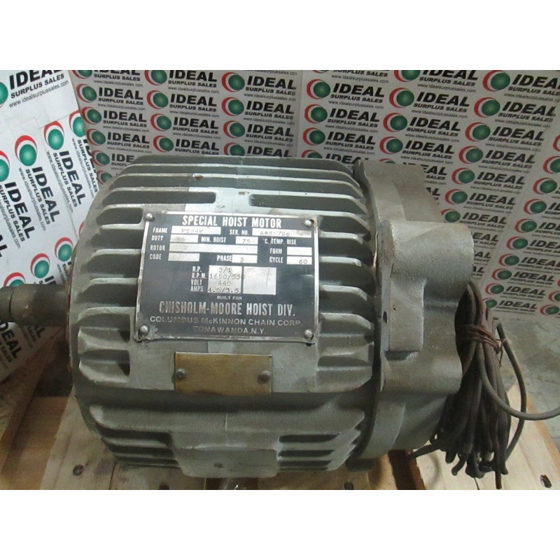 SPECIALIST MOTOR, YORK, CHISHOLM HOI, H.P. 3/1, R.P.M. 1650/530, FRAME P184M