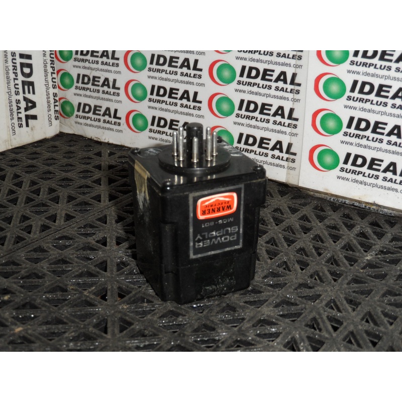 WARNER ELECTRIC MCS801 POWER SUPPLY