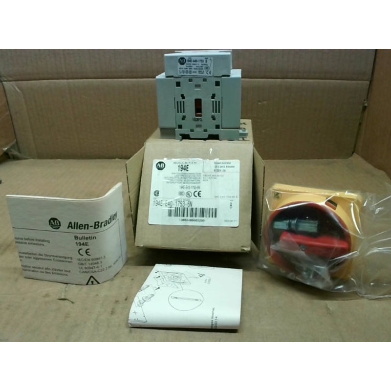 Allen Bradley 194E-E40-1753-6N Switch Disconnector SER. B 690V 40A