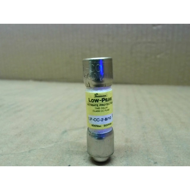 Bussmann LP-CC-2-8/10 Low-Peak Time Delay Class CC Fuse (LOT OF 10)