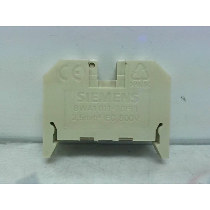 Siemens 8WA1 011-1DF11 White Terminal Block (100 PCS)