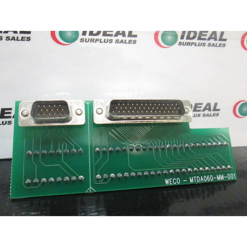 WECO MTDA060-MM-001 MODULE|Factory Sealed Packaging|New In Box|New No Box|Used|Reconditioned