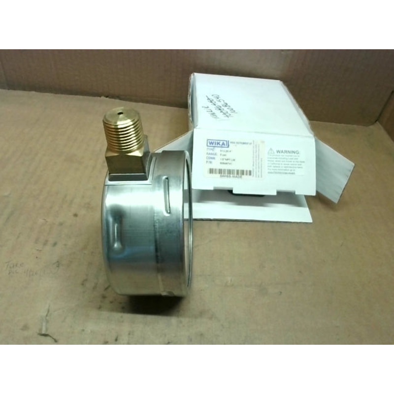 Wika 612.20 4 0-5 PSI 1/2NPT LM Precision Measurement Gauge 50546741