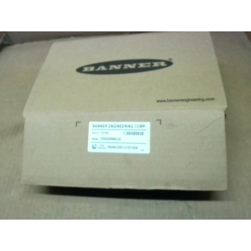 Banner DX80DR9M-H2 MultiHop ModBus I/O Data Radio 13102 900Mhz 1W IP67 4 Discrete 2 Analog DX80 Series Module