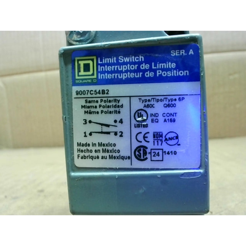 Square D 9007C54B2 Heavy Duty Limit Switch Unit