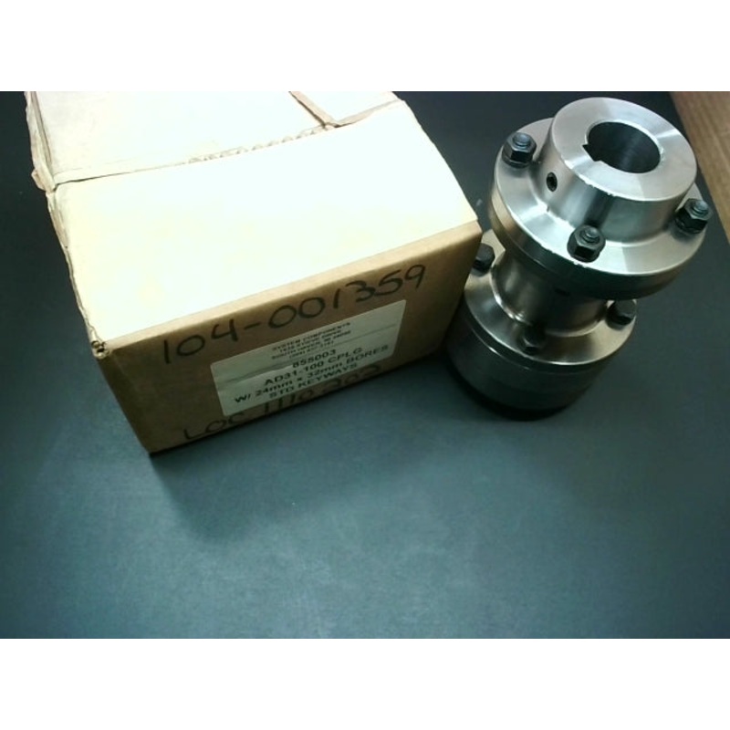 System Components AD31-100 Coupling w/ 24mm x 32mm Bores STD Keyways