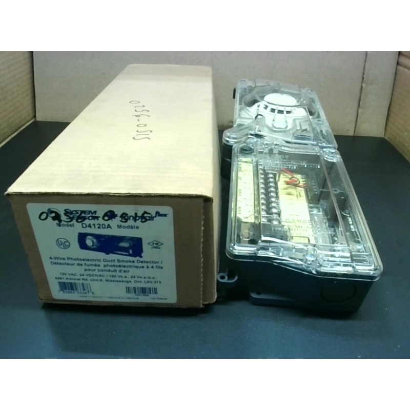 System Sensor D4120A 4-Wire Photoelectronic Duct Smoke Detector
