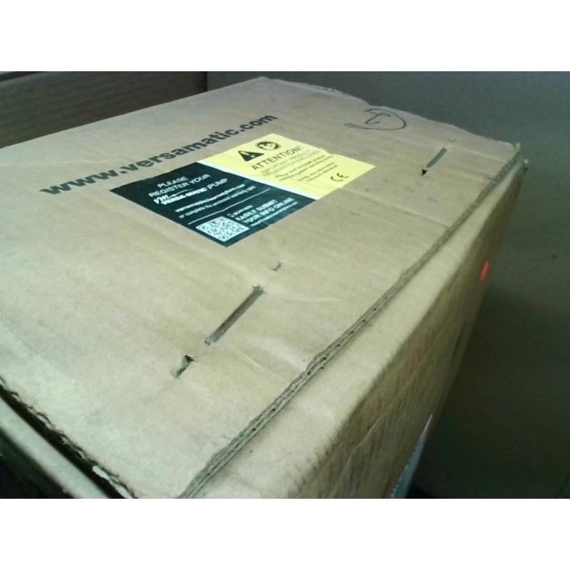 Versamatic E1PP5T5T9C -CP 1 NPT Double Diaphragm Pump Plastic