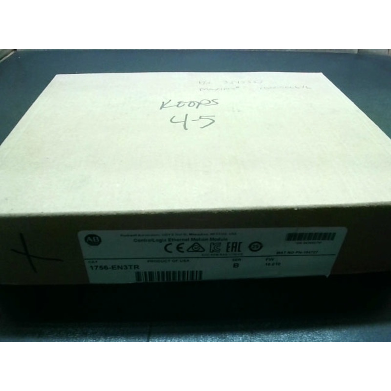 Allen Bradley 1756-EN3TR ControlLogix Ethernet IP Module PLC Ser B 184727