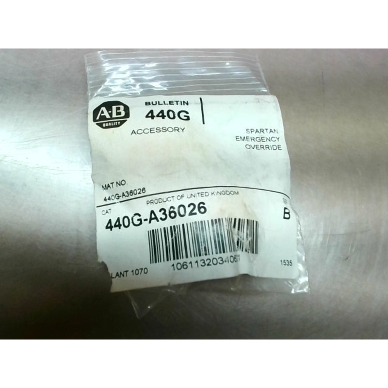 Allen Bradley 440G-A36026 Override Key for TLS-Z GD2 Guard Locking Safety Switches
