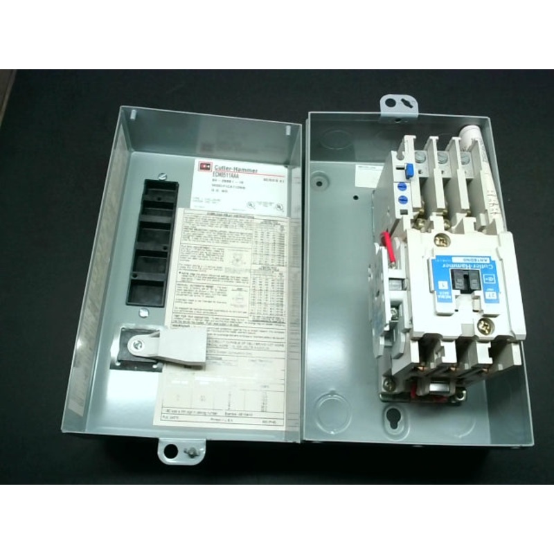 Cutler Hammer ECN0511AAA Non-Reversing Control Starter 120V Nema 1 Enclosure