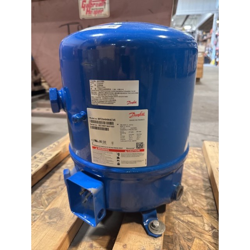 Danfoss MTZ64HM4CVE 5.5 HP Compressor 460V/3Ph/60Hz