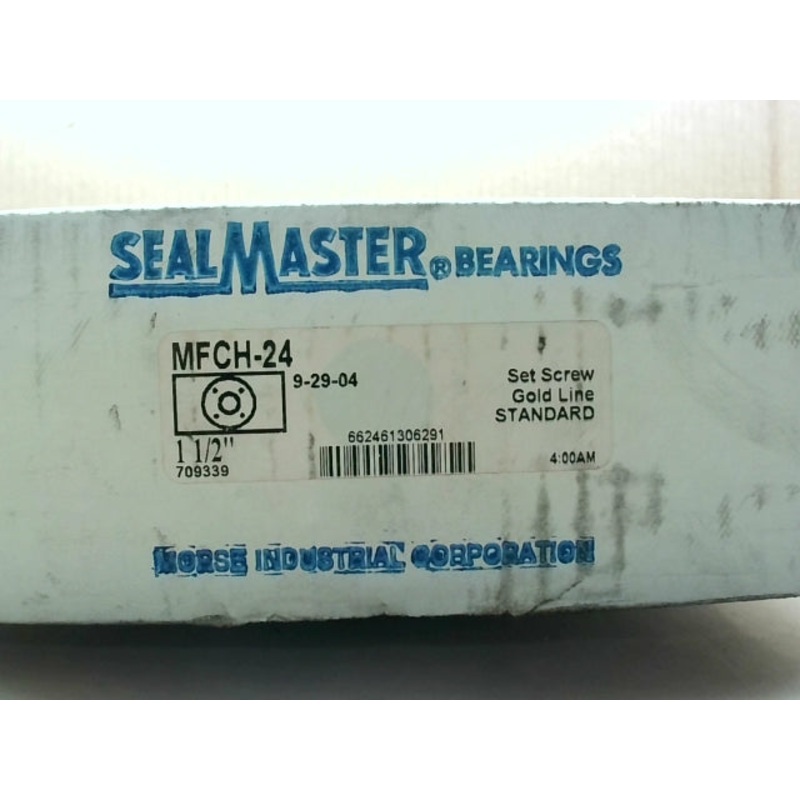 Sealmaster MFCH-24 1.5 Flange-Mount Ball Bearing Unit