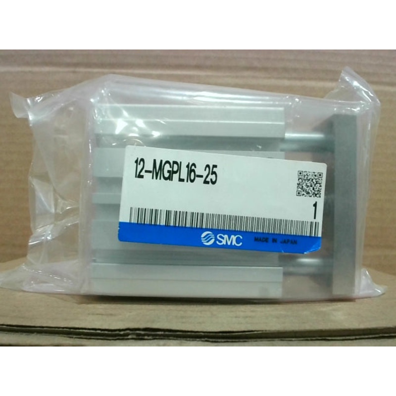 SMC 12-MGPL16-25 Compact Guided Air Cylinder 16mm Bore 25mm Stroke