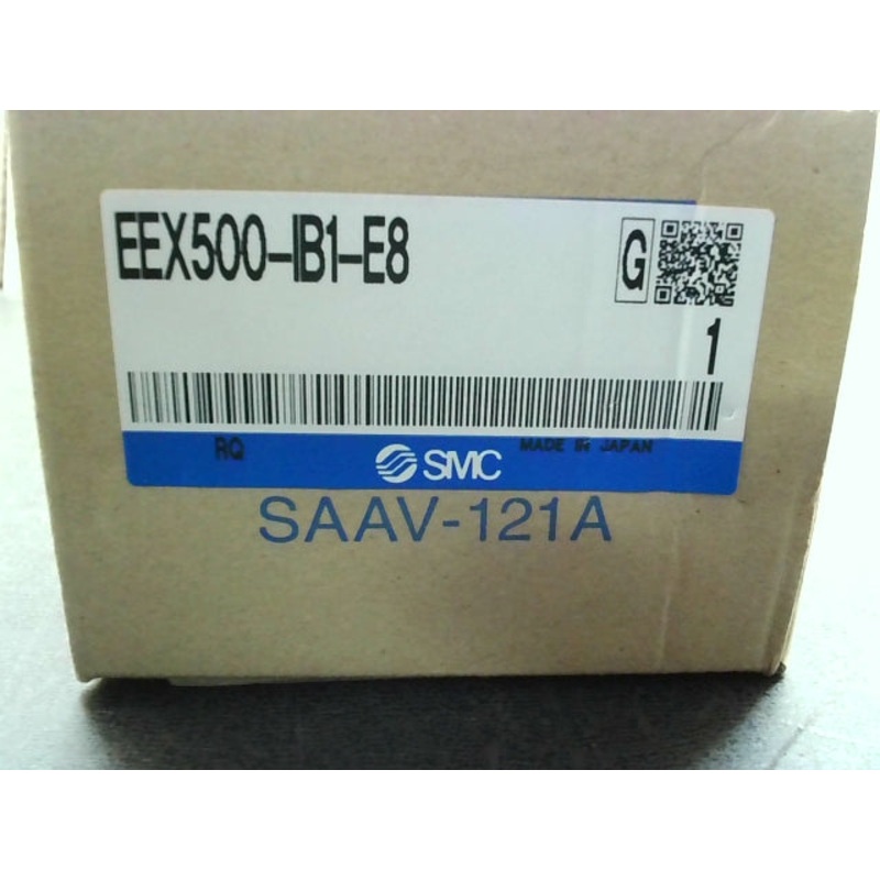 SMC EX500-IB1 Input Manifold Unit w/ EX500-EB1 End Block 185.5mm Rail 24VDC