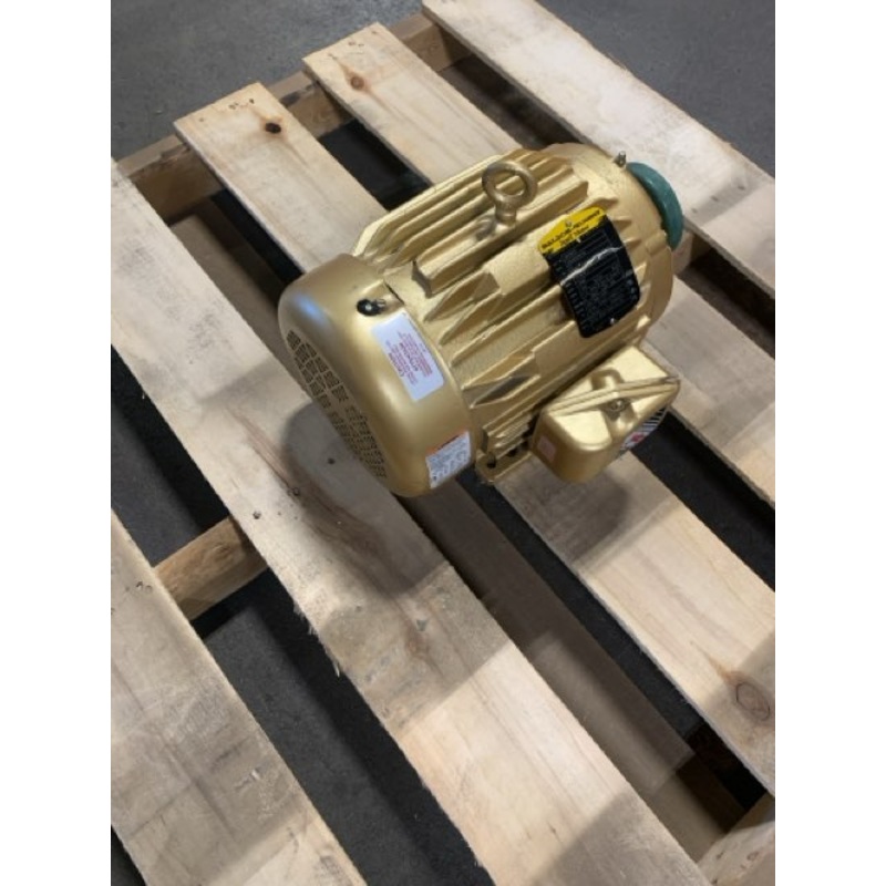 Baldor EM3663T 5HP Super-E Motor 184T Frame 3490RPM 230/460VAC 3PH TEFC 11.4/5.7amps