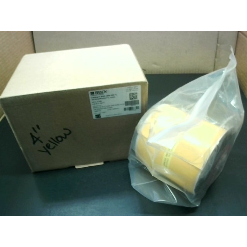 Brady  B30C-4000-595-YL Tape Yellow 100ft. 4 142032
