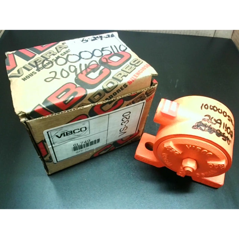 Vibco VS-320 80psi Silent Pneumatic Vibrator 3/8in 600lb