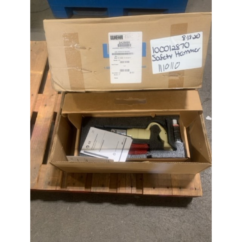 Weir 2A26699 Pneumatic Safety Hammer SPM (1 has Slight Shelf Ware)