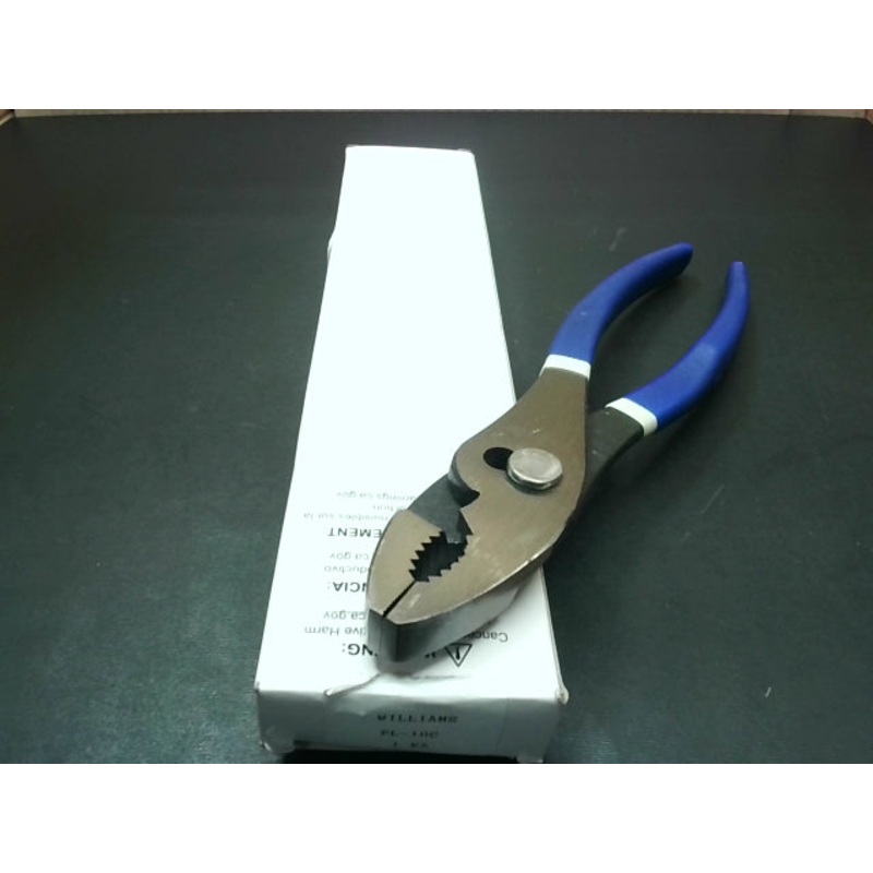 Williams PL-10C USA Comb Slip Joint Pliers Double Plastic Dipped Handles 10