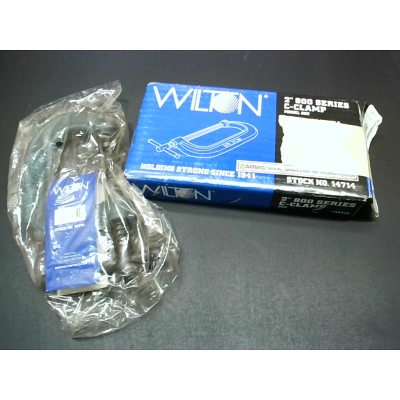 Wilton 802 C-Clamp Standard Depth Drop Forged 2 14714  800Ser.