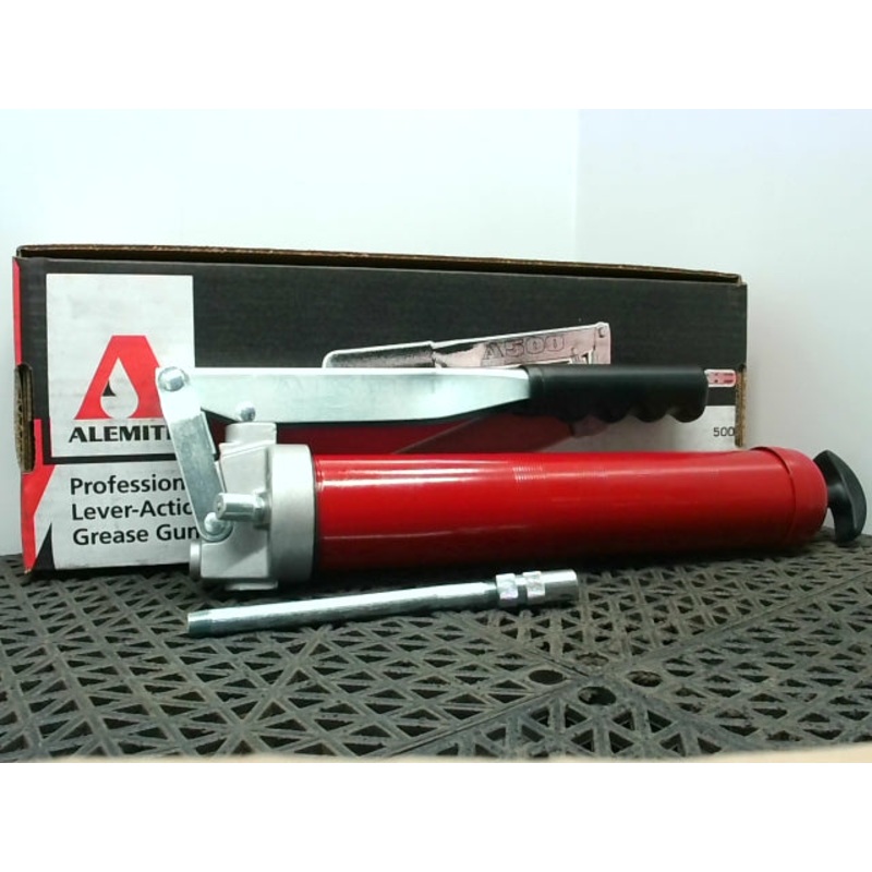 Alemite 500 16 oz. Professional Lever Action Grease Gun 10,000 PSI 0098468201480