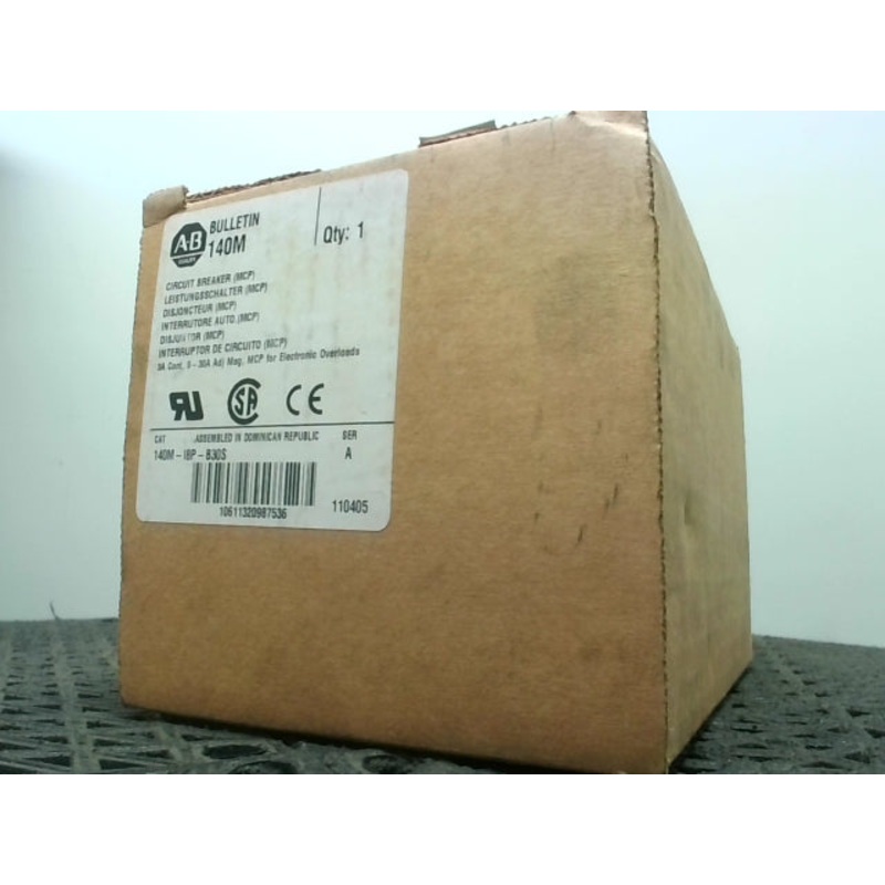 Allen Bradley 140M-I8P-B30S Circut Breaker Bulletin  A 3 Pole 160A 3ph