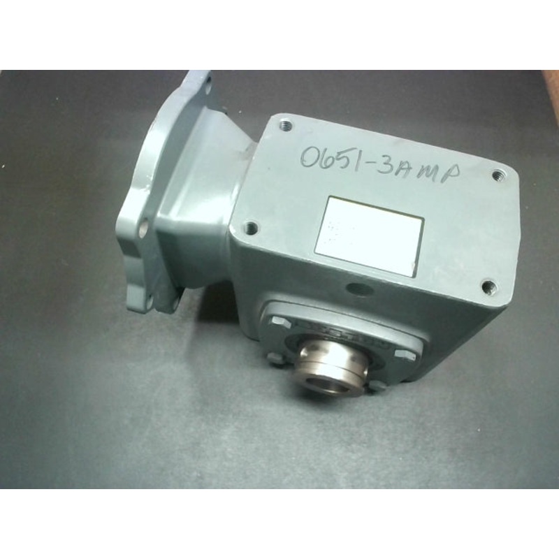 Boston Gear HF721-25-B5-H-P18 Angled Gear Reducer Inpt hp 1.16 Otp Trqe 875 Ratio 25