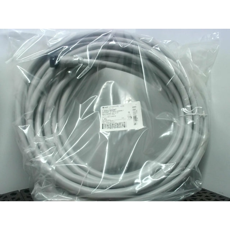 Brad Connectivity 1300250087 DeviceNet Cordset DN11A-M120 5-Pin Male To Female 12 Meters