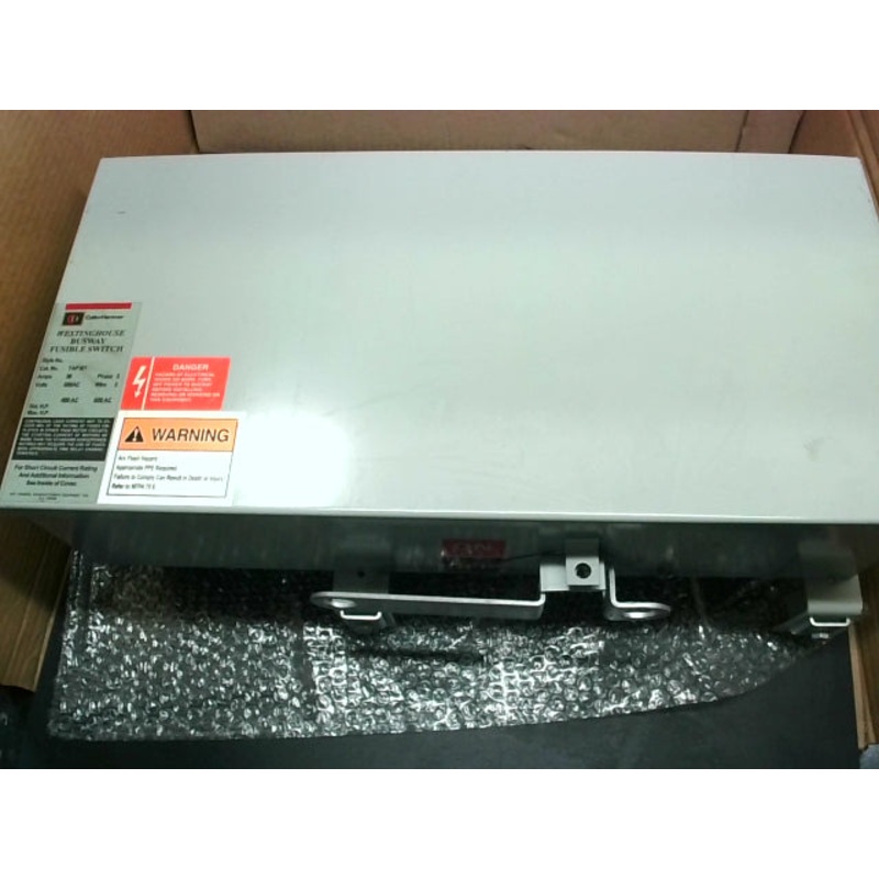 Cutler Hammer Westinghouse TAP361 30A Fusible Bus Plug 600V 3P3W Fused